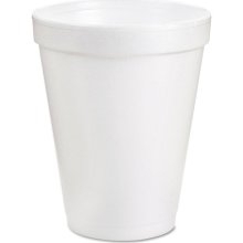 White Foam Cups, 8oz, 1000/cs 