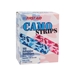 Camouflage Adhesive Bandages 3/4" x 3", Blue/Pink Camo, Stat Strips. 100/Box - 16700