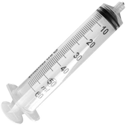 BD Syringe Only, 50mL, Luer-Lok™ Tip, Sterile, 40/bx 