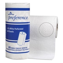 Georgia Pacific Preference 2-Ply Perforated Roll Paper Towels, 80 Sheets per roll 