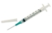 BD Syringe/Needle Combination, 3mL, Luer-Lok Tip, 21G x 1.5", 100/bx, #309577 - 309577