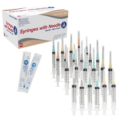 Syringe & Needle Combo Low Dead Space 1ML 25G 1 (Case of 3,000) – DEX